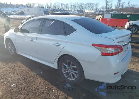 2013 Nissan Sentra Sr from USA, damaged, VIN 3N1AB7AP4DL751892